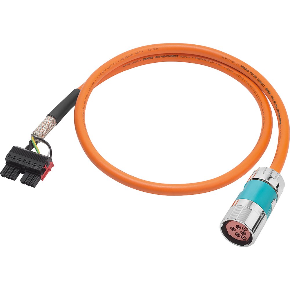 [Imagem CABO 25M COM CONECTORES 4X1.5 6FX50025CN261CF0 SIEMENS]