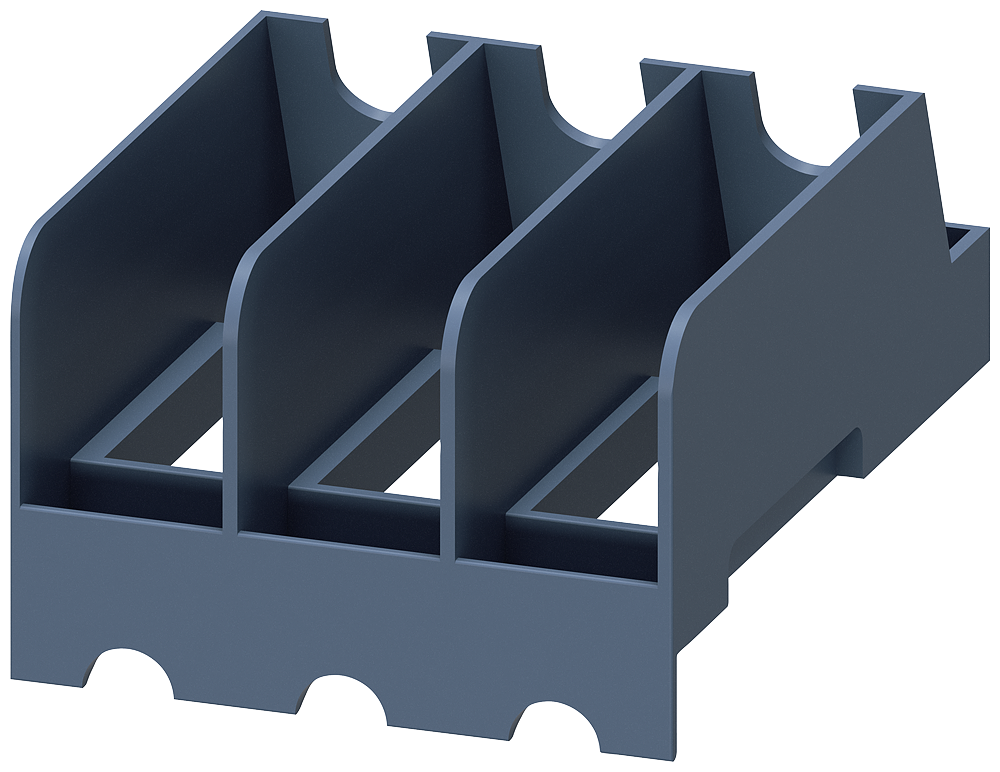 [Imagem do produto PAREDES DE SEPARADOR DE FASES LINHAS DE FUGA DE AR U AUMENTADAS 3RV29281K SIEMENS]