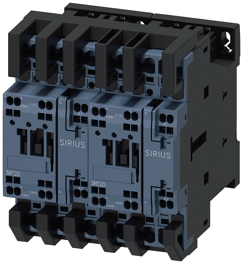 COMBINAÇÃO REVERSORA AC-3 7,5KW/400V 24V CA 50/60HZ 3POL. S0 3RA23258XB302AC2 SIEMENS