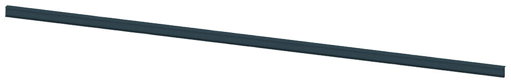 BARRA DE DESIGNAÇÃO DO COMPARTIMENTO PARA PLACAS DE INSERÇÃO A: 17 MM L: 1100MM 8PQ50003BA41 SIEMENS