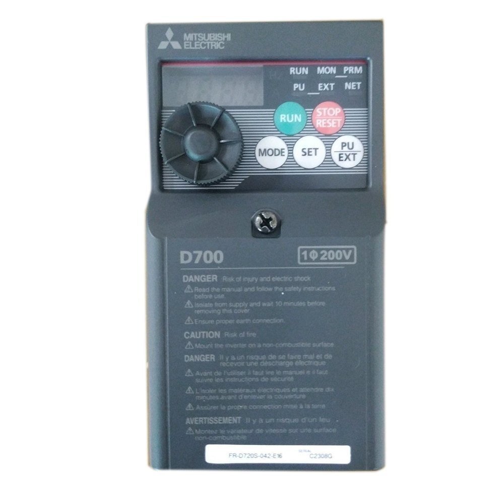 [Imagem do produto INVERSOR DE FREQUÊNCIA MITSUBISHI 2,2A FRD740022EC]