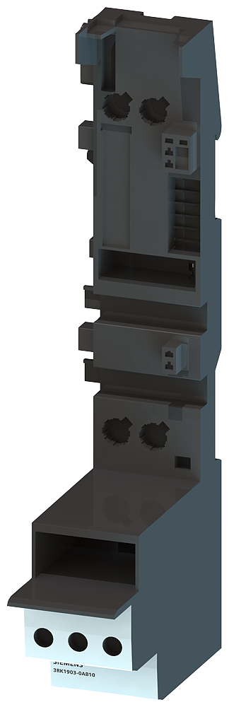 [Imagem MÓDULO TERMINAL PARA ET 200S DS PARA PARTIDA DIRETA SEM LIGAÇÃO PARA CABO DE  3RK19030AB10 SIEMENS]