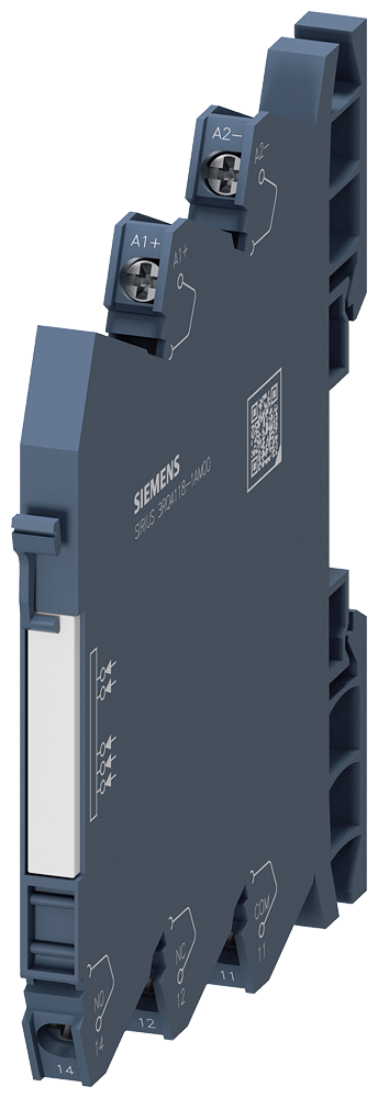 ACOPLADOR PLUG-IN 24 V CC 1 CONTATO CO (NAF) TERMINAL COM PARAFUSO 3RQ41181AM00 SIEMENS