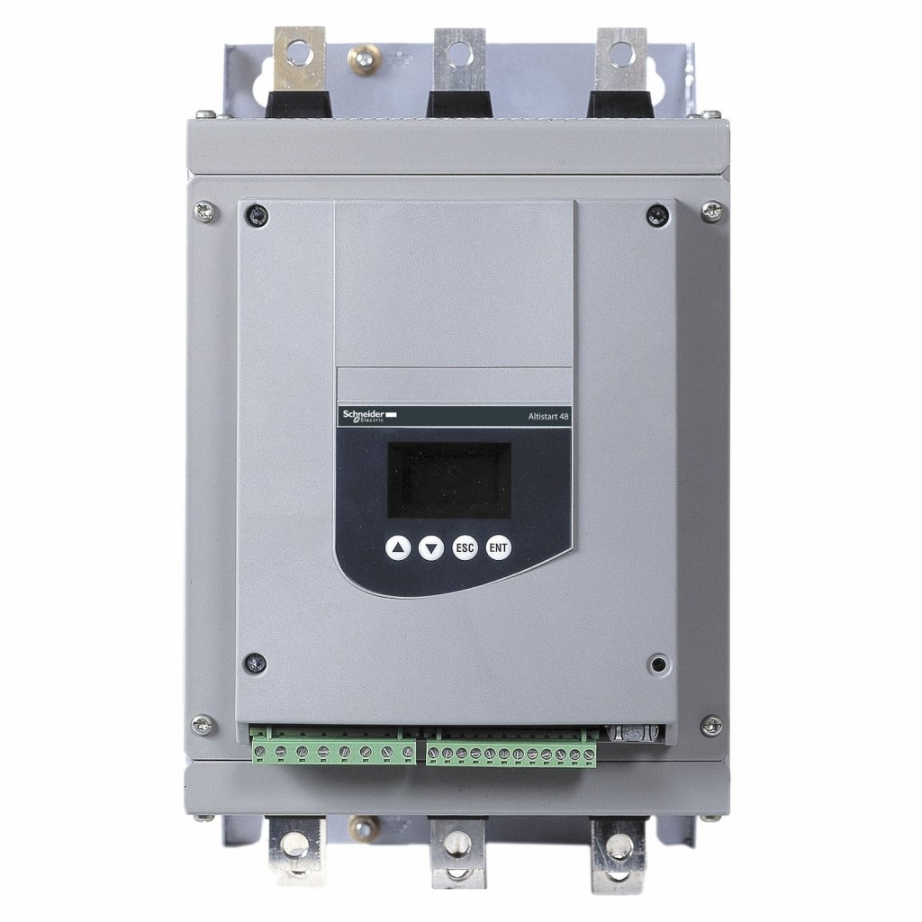 [Imagem SOFT-STARTER / SOFT-STOP, 140 A, TRIFÁSICA 208-690 V AC, 110 KW ATS48C14Y SCHNEIDER]