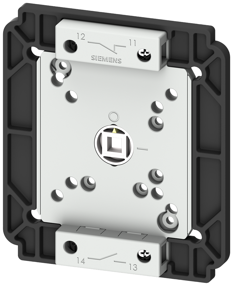 INTERRUPTOR AUXILIAR 1NA+1NF 20-150MS EM AVANÇO COM CONTATOS DOURADOS 3LD92405DF SIEMENS