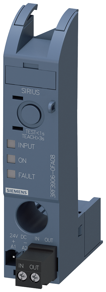 MONITORAMENTO DA CARGA BASE FAIXA DE CORRENTE 6 A / 40 ºC TENSÃO DE COMANDO C 3RF39060FA08 SIEMENS