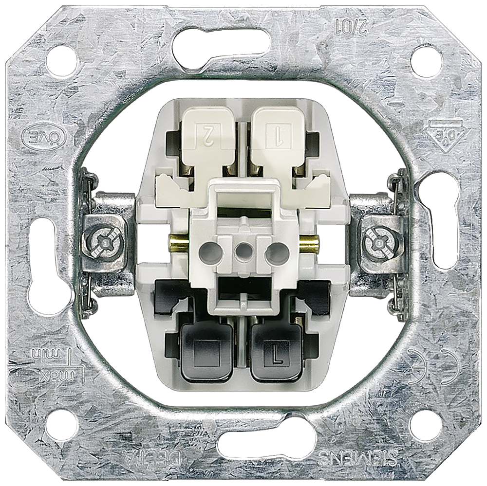 ELEMENTO DO APARELHO INTERRUPTOR UNIVERSAL DE MONTAGEM EMBUTIDA PARA DE 5TA2131 SIEMENS