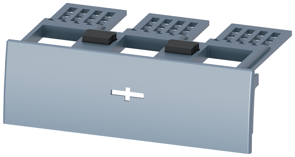 [Imagem TAMPA DE TERMINAL DE 3 POLOS 1 PÇ. ACESSÓRIOS PARA: 3VA41/51 3VA91310WD30 SIEMENS]