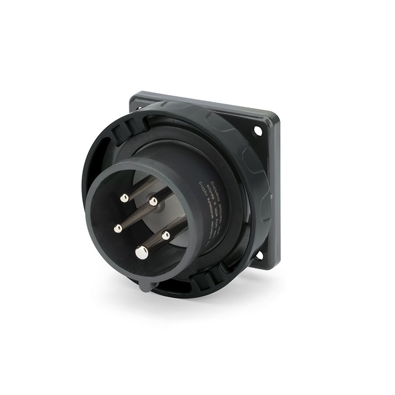 [Imagem do produto PLUGUE DE MONTAGEM EMBUTIDA 30A 4P 5W 5H IP67 SCA530B5W SCAME]