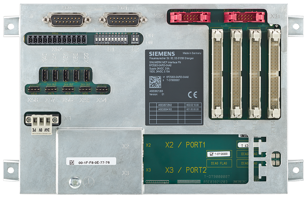 [Imagem SINUMERIK INTERFACE PN PARA MCP 828D/840 6FC53030AF030AA0 SIEMENS]