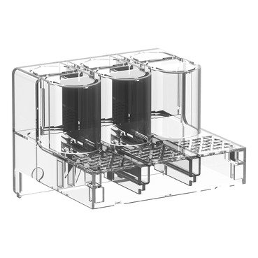 [Imagem do produto COBERTURA DE TERMINAIS PARA CONTATOR TESYS GIGA 3P IP20 SCHNEIDER]