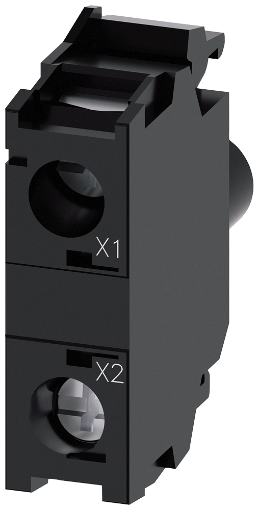 [Imagem do produto MÓDULO LED COM LED INTEGRADO, CA/CC 6-24V VERMELHO 3SU14011BG201AA0 SIEMENS]