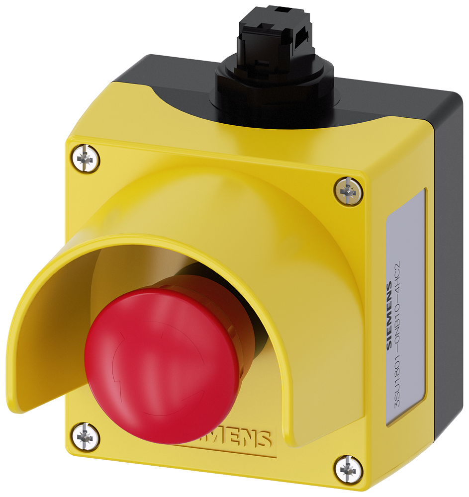 [Imagem do produto CAIXA DE AS-INTERFACE PARA APARELHOS DE COMANDO 22MM, PLÁSTICO, AMARELO, REBO... 3SU18010NB104HC2 SIEMENS]