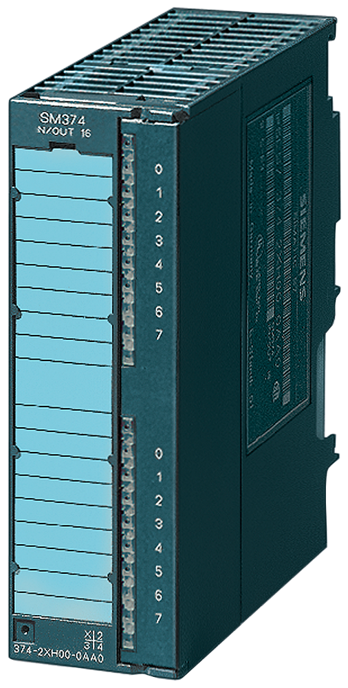 [Imagem do produto MÓDULO DE ENTRADA/SAIDA SIMULADOR SM 374 SIMATIC S7-300 6ES73742XH010AA0 SIEMENS]