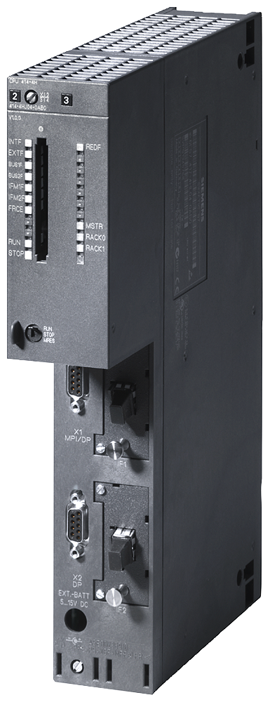 [Imagem CONTROLADOR CPU S7-400H / S7-400F CPU 414-4H 4 INTERFACES 2,8MB 6ES74144HM140AB0 SIEMENS]