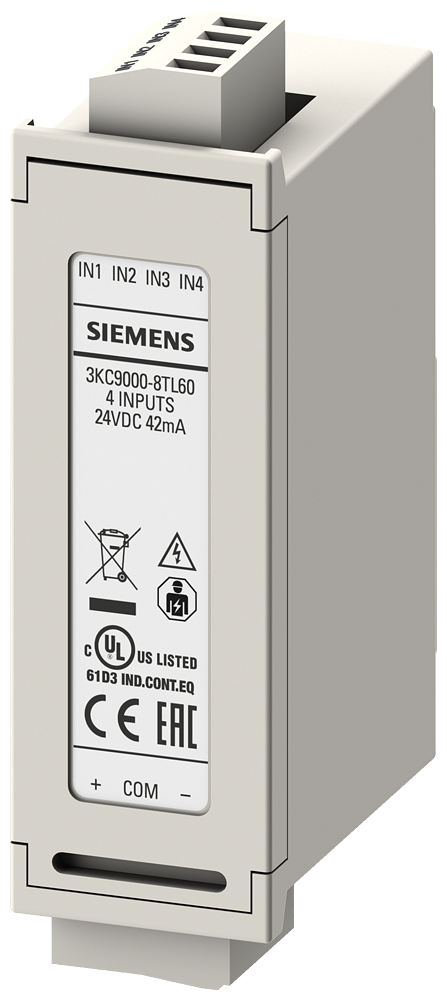 MÓDULO DE EXPANSÃO 4DI ACESSÓRIOS PARA ATC6300 E ATC6500; ENCAIXÁVEL IS 3KC90008TL60 SIEMENS