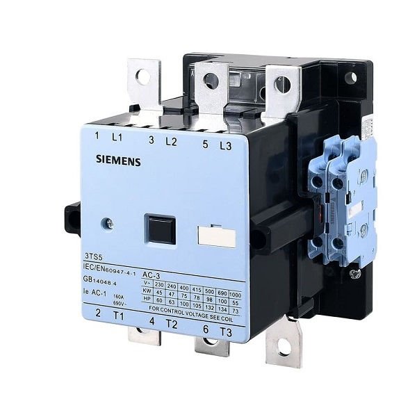 [Imagem do produto CONTATOR 170A AC-3 110V 50/60HZ 2NA2NF 3TS52220AG2 SIEMENS]