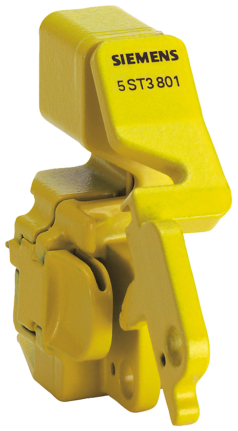 [Imagem DISPOSITIVO DE FECHO BLOQUEIO DE MANÍPULO + FECHO PARA DISJUNTOR AUTOMÁTICO P 5ST3803 SIEMENS]