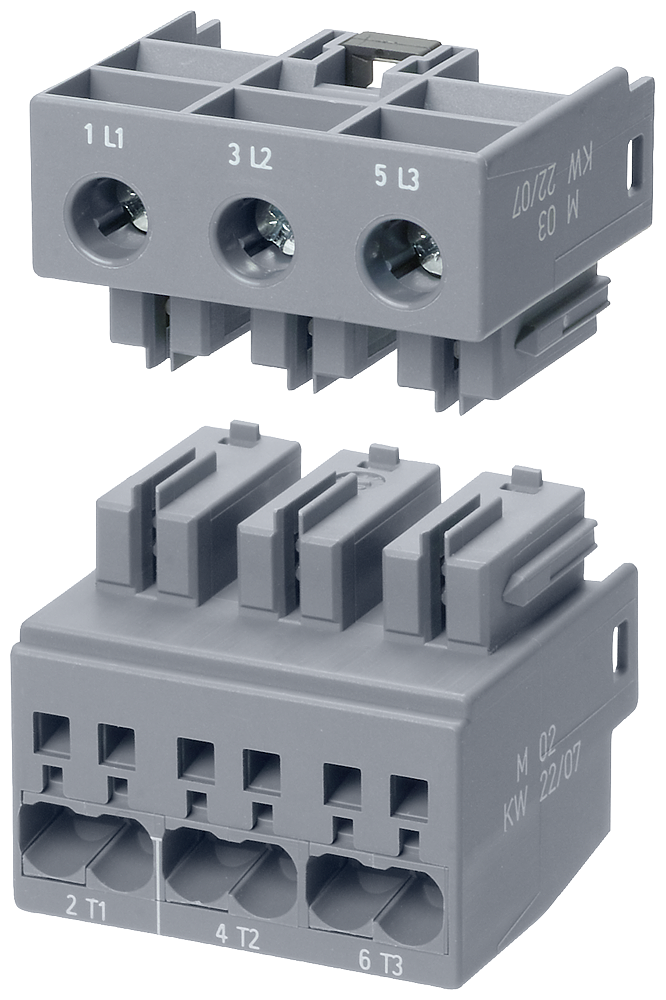 BORNES DE CIRCUITO DE CORRENTE PRINCIPAL PARA 3RA6 CONEXÃO PARAFUSADA/TERMIN 3RA69203A SIEMENS