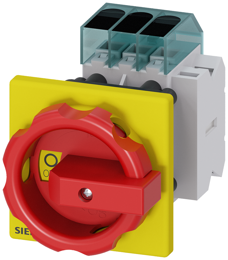 SECCIONADOR DE CORTE EM CARGA 3LD3 IU 25 A CHAVE PRINCIPAL DE 3 POLOS 3LD31541TK53 SIEMENS