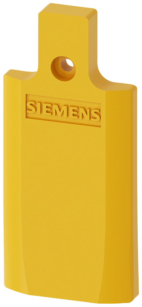 [Imagem do produto TAMPA PARA INTERRUPTOR DE POSIÇÃO PLÁSTICO 3SE52 PARA C. EN50047, 31MM, AMARELO 3SE52300AA001AG0 SIEMENS]