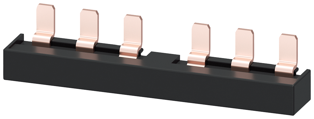 ELEMENTO DE CABEAMENTO INFERIOR PARA COMBINAÇÃO DE CONTATORES S3-S3 COM 10MM 3RA19433E SIEMENS