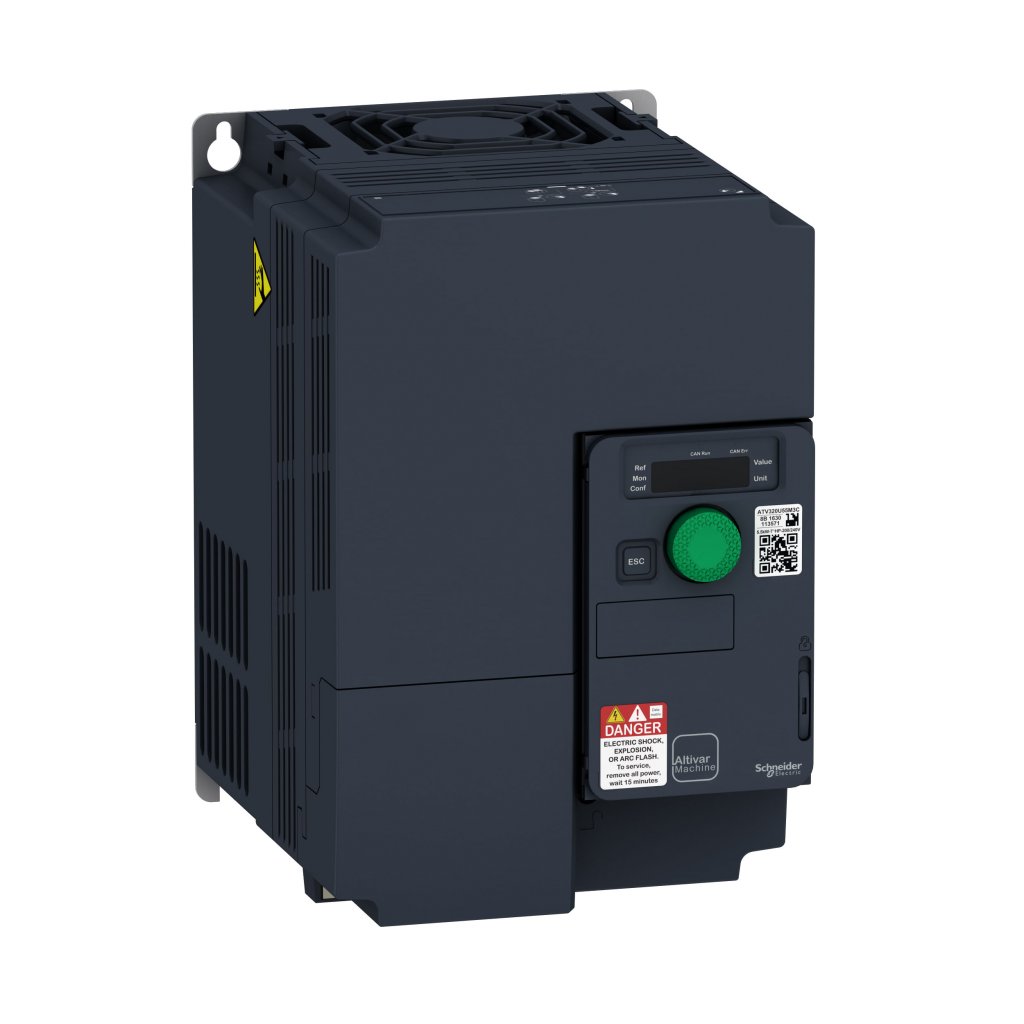 [Imagem INVERSOR DE FREQUÊNCIA TRIFÁSICO 5,5KW 27,5A 200/240V 50/60HZ ATV320U55M3C SCHNEIDER]