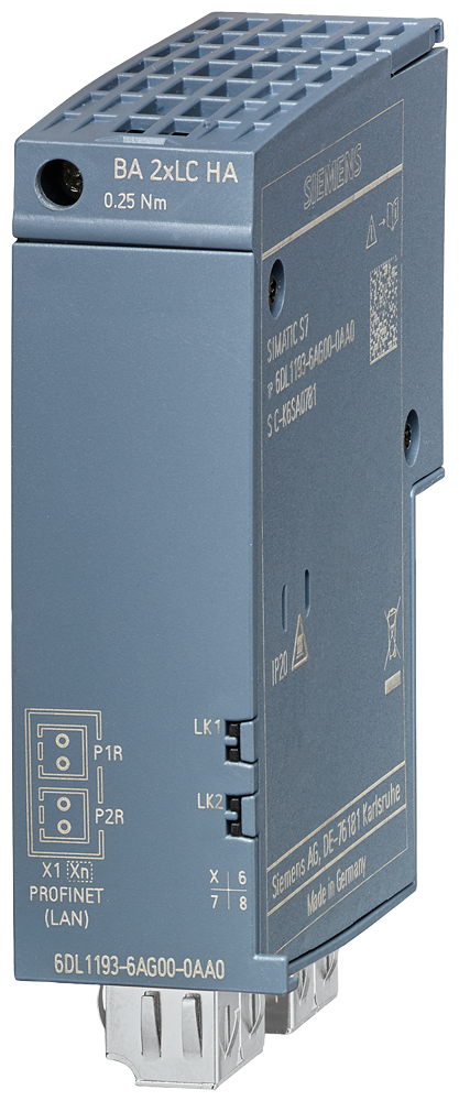 [Imagem ET 200SP HA, ADAPTADOR 2XLC 6DL11936AG000AA0 SIEMENS]