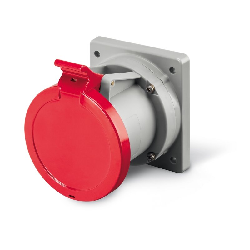 [Imagem TOMADA DE EMBUTIR 3P+E IP44/IP54 63A 3H 423.63664 SCAME]