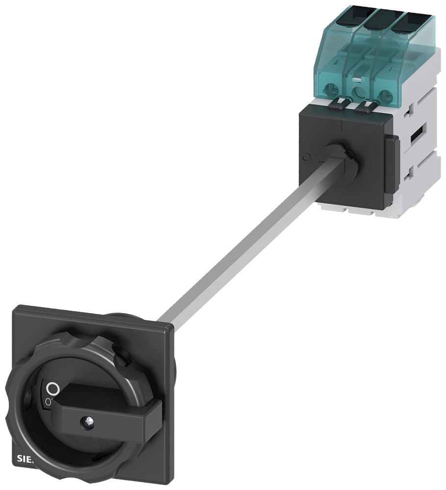 [Imagem do produto SECCIONADOR DE CORTE EM CARGA 3LD3, IU 16 A CHAVE PRINCIPAL DE 3 POLOS 3LD30480TK51 SIEMENS]