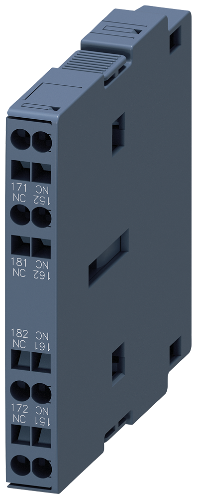 INTERRUPTOR AUXILIAR 2NF DIN EN50005 LATERAL 10 MM S3-S12 3RH19212KA02 SIEMENS