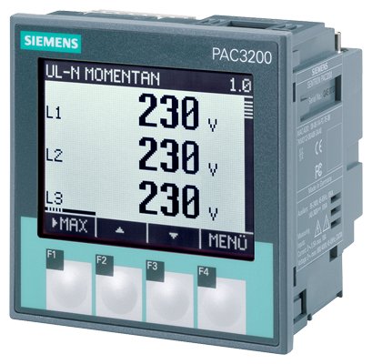 [Imagem MULTIMEDIDOR SENTRON PAC3200 7KM21120BA003AA0 SIEMENS]