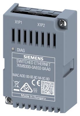 [Imagem MÓDULO DE EXPANSÃO COMUTADO ETHERNET PROFINET V3 PLUG-IN PARA 7KM PAC32X0 / 4200 / 3VA COM100 / 800 7KM93000AE020AA0 SIEMENS]