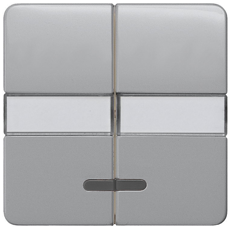 BÁSCULA COM JANELA E CAMPO DE INSCRIÇÃO METÁLICO PLATINADO 5TG7937 SIEMENS