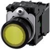 [Imagem BOTAO PLA ILU 24V MOM PARA 1NA AM 3SU11020AB301BA0 SIEMENS]