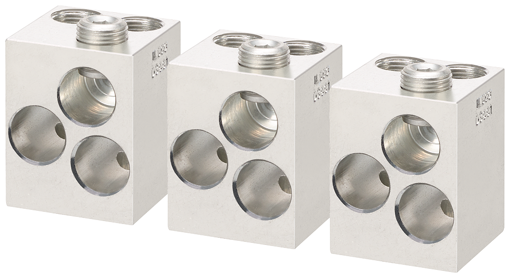 ACESSÓRIOS PARA VL1250 TERMINAL DE ALIMENTAÇÃO MÚLTIPLO PARA CU/AL PARA 4 CO 3VL97004TG40 SIEMENS