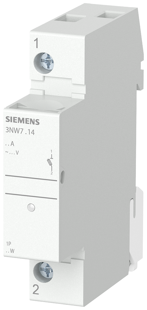 PORTA-FUSÍVEIS CILÍNDRICO 8X32 MM DE 1 POLO IN: 20 A UN CA: 400 3NW7314 SIEMENS