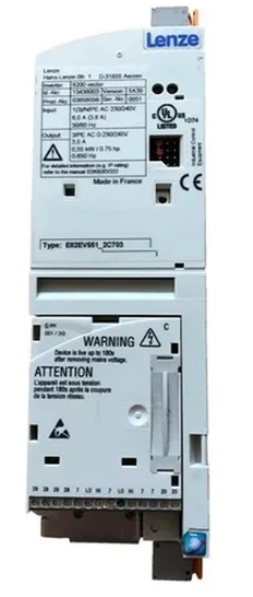 [Imagem INVERSOR  DE FREQUÊNCIA MONOFÁSICO/TRIFÁSICO 0,25KW 1,7A 230/240V 50/60HZ 13266346 LENZE]