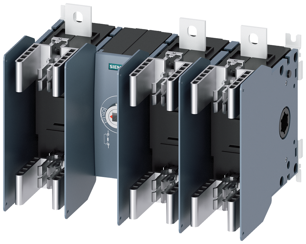 [Imagem do produto SECCIONADOR DE CORTE EM CARGA COM FUSÍVEL 3KF SITOR, 400A, TAM. 4, DE 3 POLOS 3KF43400MF51 SIEMENS]