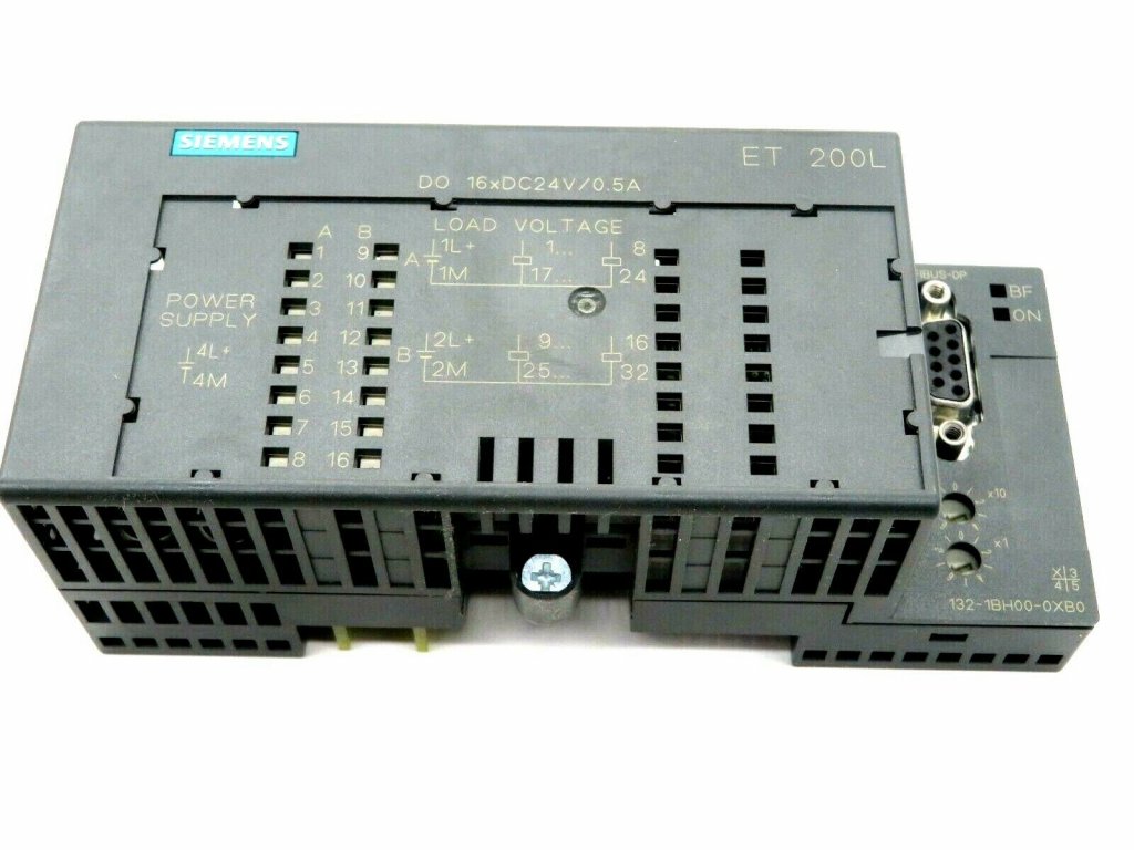 [Imagem ET 200L: 16DO 24V DC / 0,5A 6ES71321BH000XB0 SIEMENS]