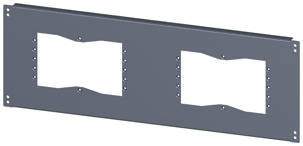 BASE COM CORTES PARA FLANGES IPXX P: 400 MM L: 800 MM 8MF10842UB520 SIEMENS