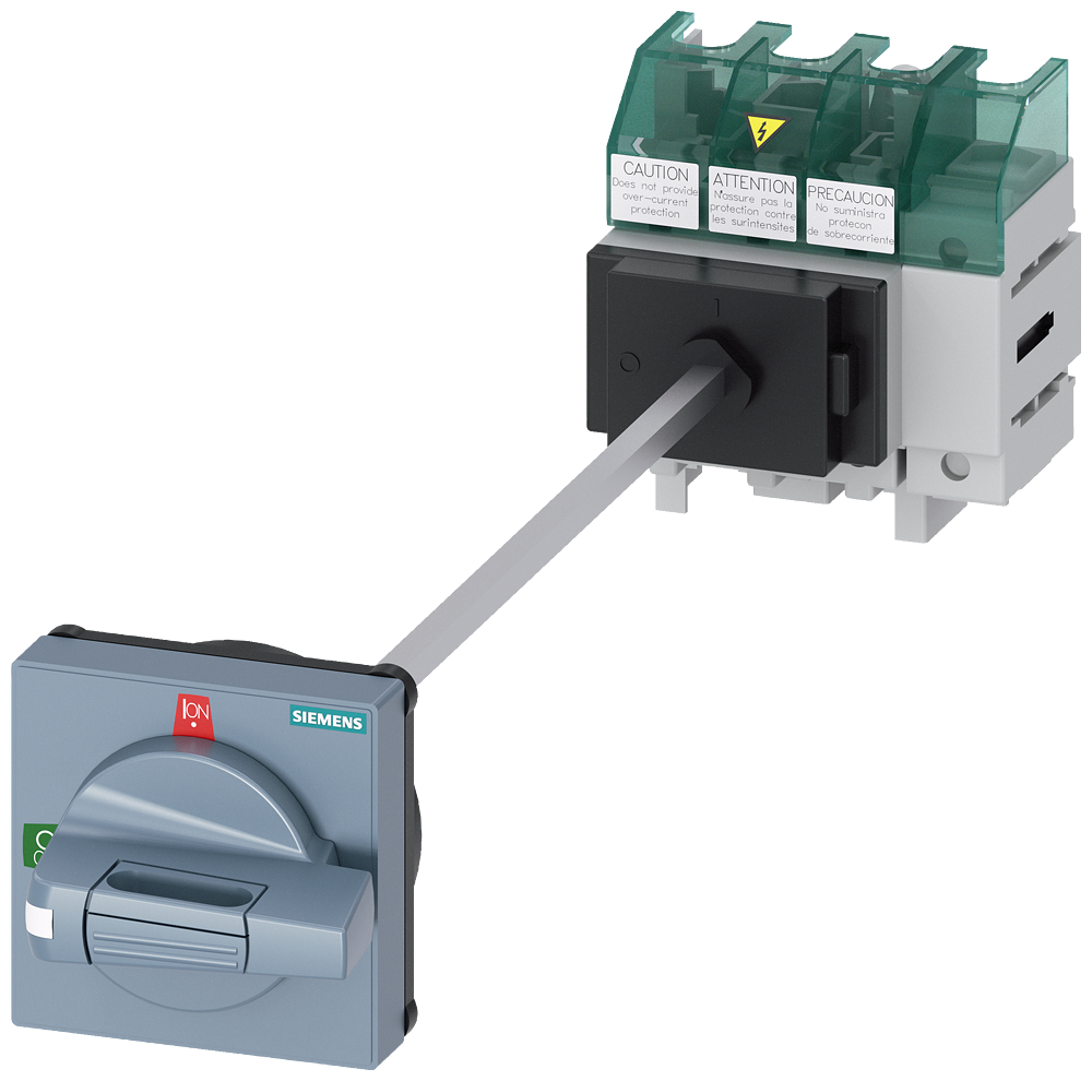 SECCIONADOR DE CORTE EM CARGA 3LD5 UL CHAVE PRINCIPAL DE 4 POLOS 3LD50100TL11 SIEMENS