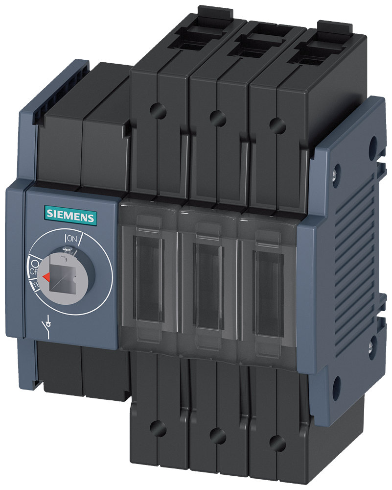 [Imagem do produto SECC. FUS. 3P 32A TERM. BORNE S/ MANOP. 3KD22302ME100 SIEMENS]