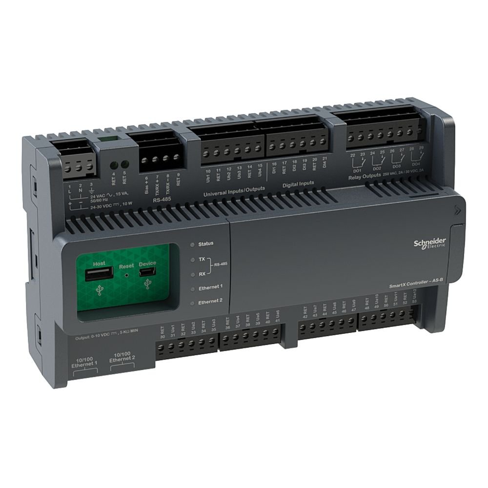 [Imagem CONTROLADOR SMARTX AUTOMATION SERVER 24 E/S SCHNEIDER]