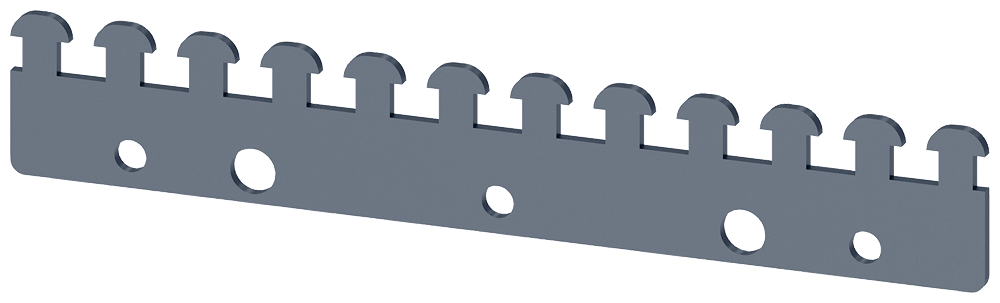 CALHA DENTADA C: 100 MM GALVANIZADA 8MF10002HC SIEMENS