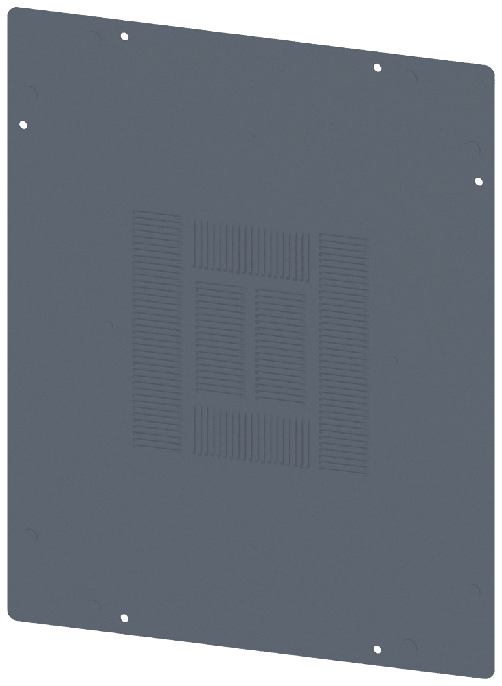 TETO COM ABERTURAS DE VENTILAÇÃO COM ABERTURAS DE VENTILAÇÃO IP40 8MF10452UD300A SIEMENS