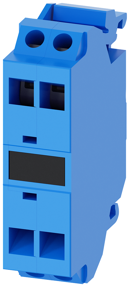 GRAMPO DE SUPORTE AZUL LIGAÇÃO POR MOLA DE ENCAIXE PARA FIXAÇÃO NO PAINEL 3SU14001DA503AA0 SIEMENS