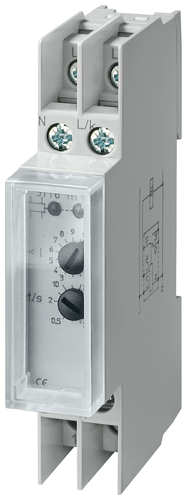 RELÉ DE SOBREINTENSIDADE T5570 CA 230 V 10 A 1 FASE COM TAMPA TRANSPARENTE 5TT6112 SIEMENS