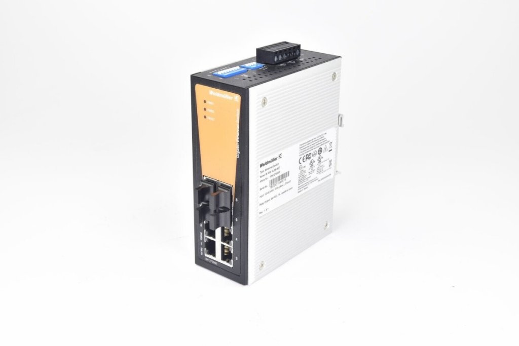 [Imagem do produto SWITCH NAO GEREN GIGABIT ETHERNET IP30 8P RJ45 IE-SW-VL08-8GT 1241270000 WEIDMULLER]