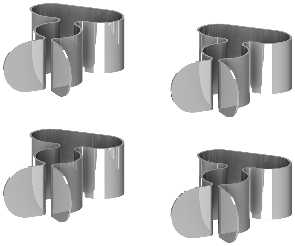 [Imagem do produto GRAMPO DE BLINDAGEM, 3-12MM, ACESSÓRIOS PARA INTERRUPTOR DE MANUTENÇÃO E REPA 3LD92281G SIEMENS]